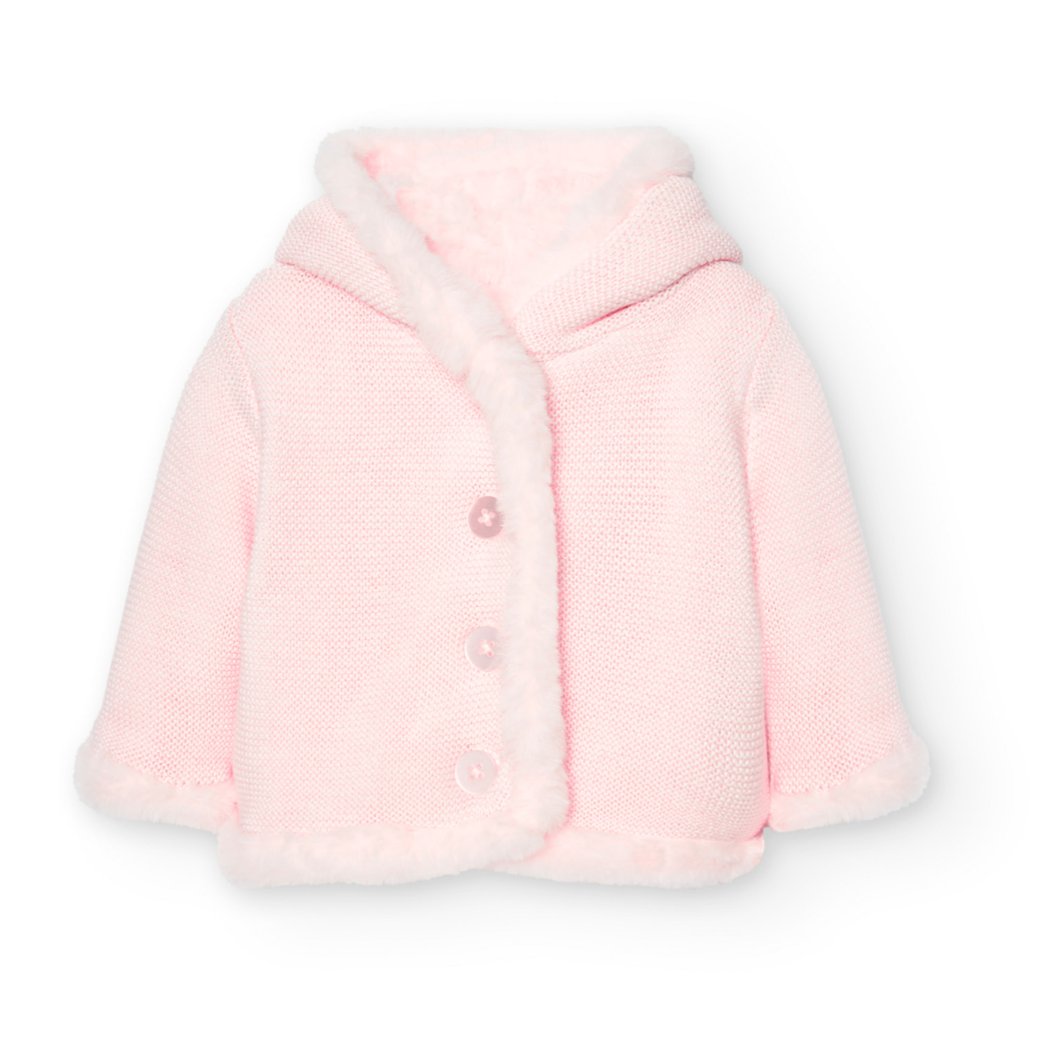 Chaqueta reversible de bebé niña -BCI