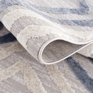 Tapis salon et chambre tissé motif géométrique SIPO