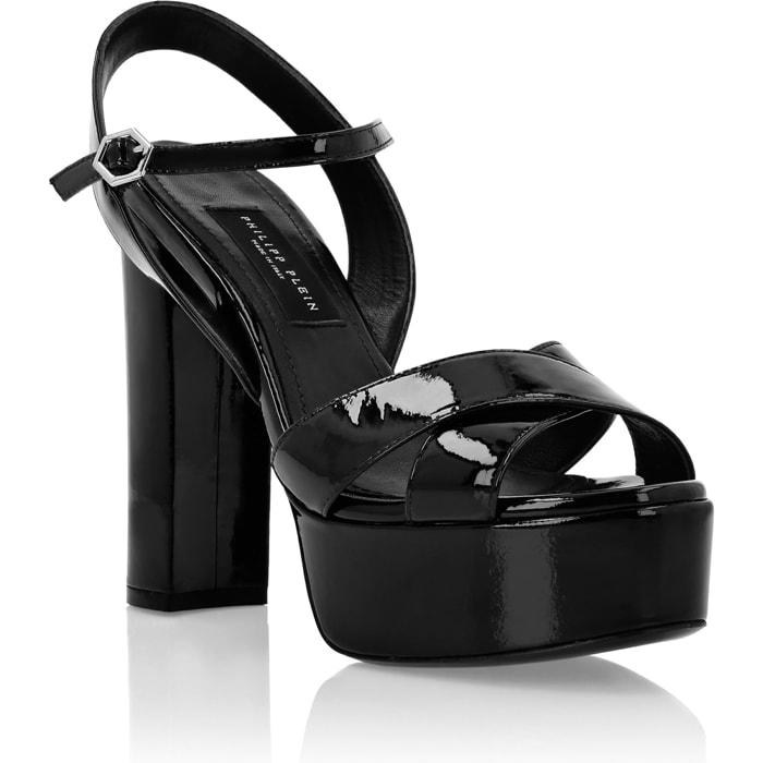 PHILIPP PLEIN Sandals High Heels ICONIC PLEIN