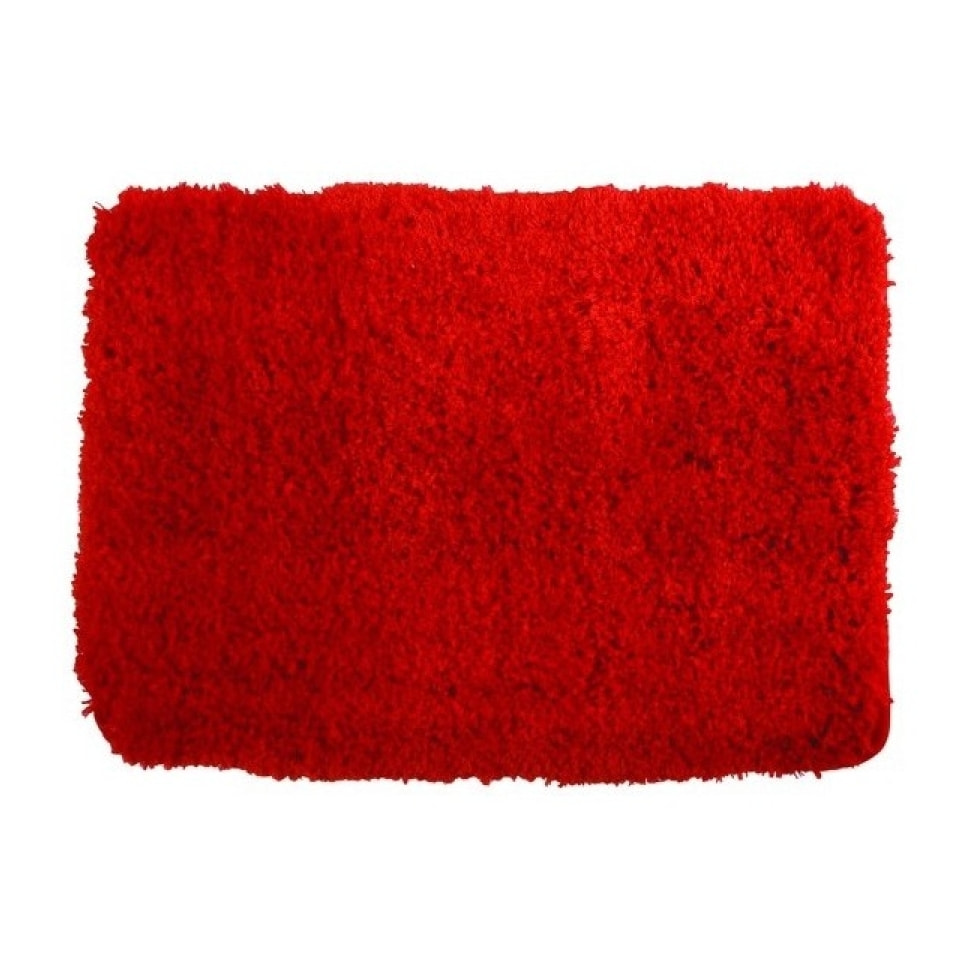 Tapis de bain Microfibre Rouge MSV