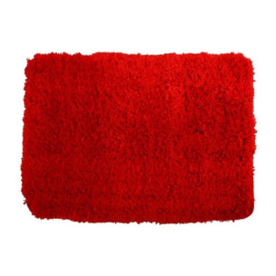 Tapis de bain Microfibre Rouge MSV