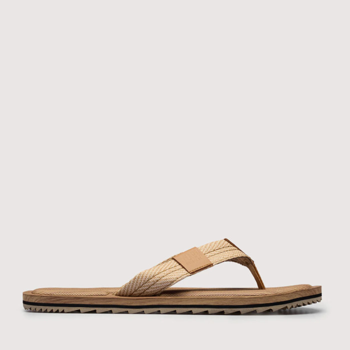 Chancla Dedo Beige - Garvon