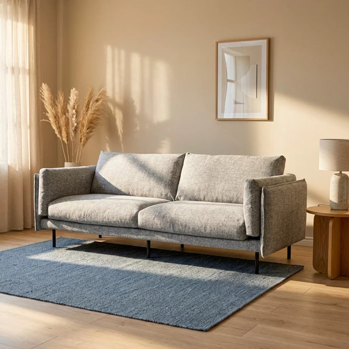 Tapis Boucara 240x170cm bleu Kare Design