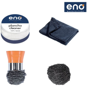 Boule inox ENO coffret nettoyage plancha