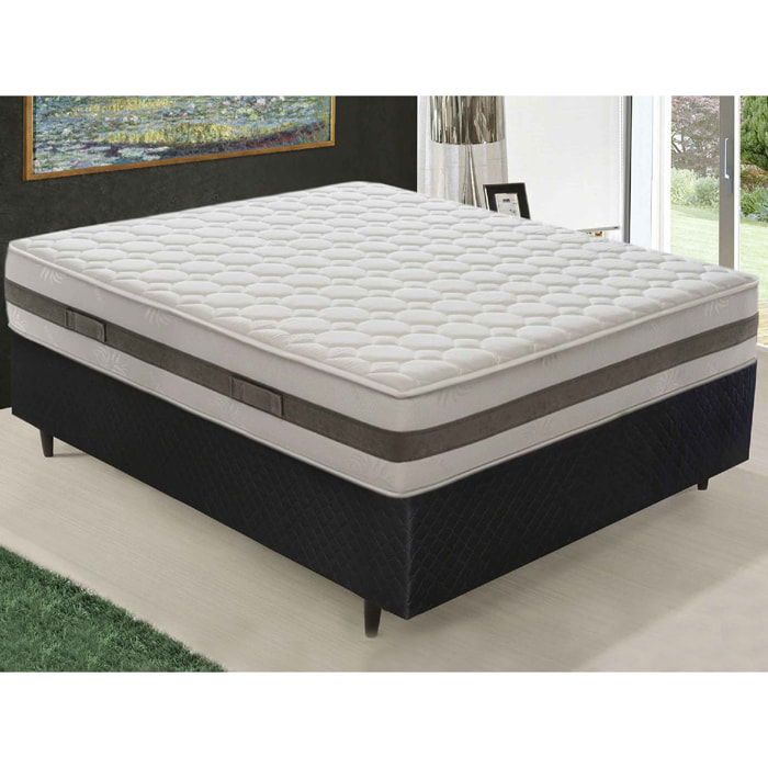 Materasso 140x200 in Memory Foam - 7 cm memory foam - Ortopedico - Alto 28 cm