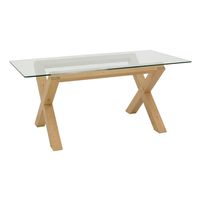 Table en verre trempé 180 cm ALTA