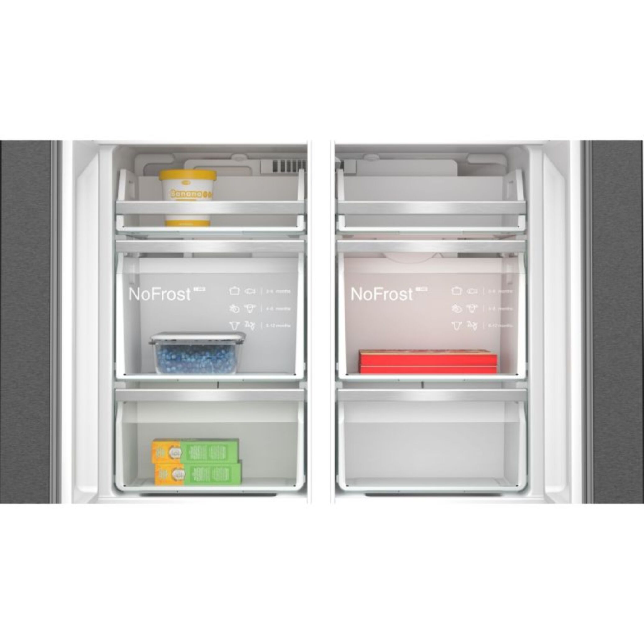 Réfrigérateur multi portes SIEMENS KF96DPXEA  iQ700, Tiroirs hyperFresh 0°C