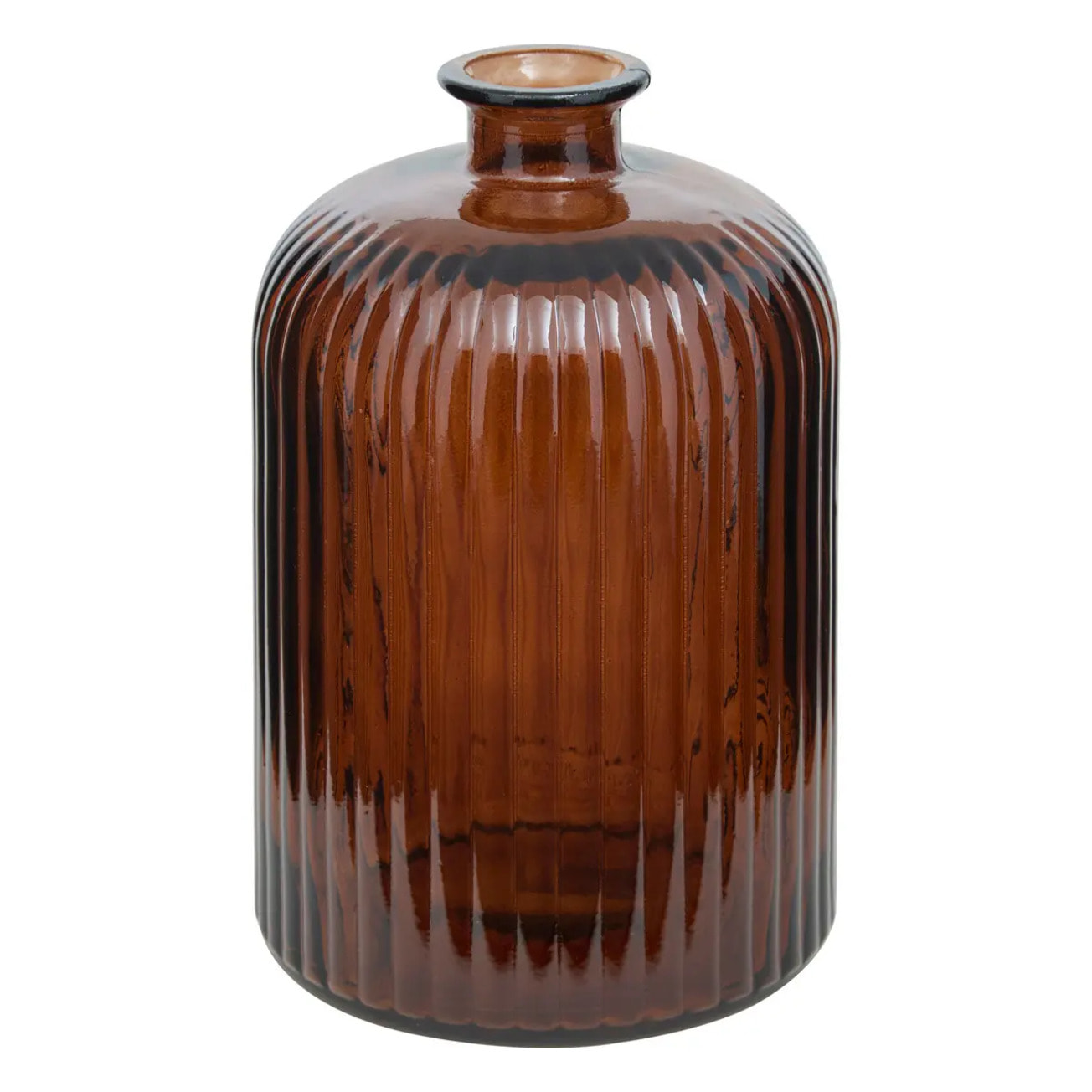 Vase Luz ambre H23cm