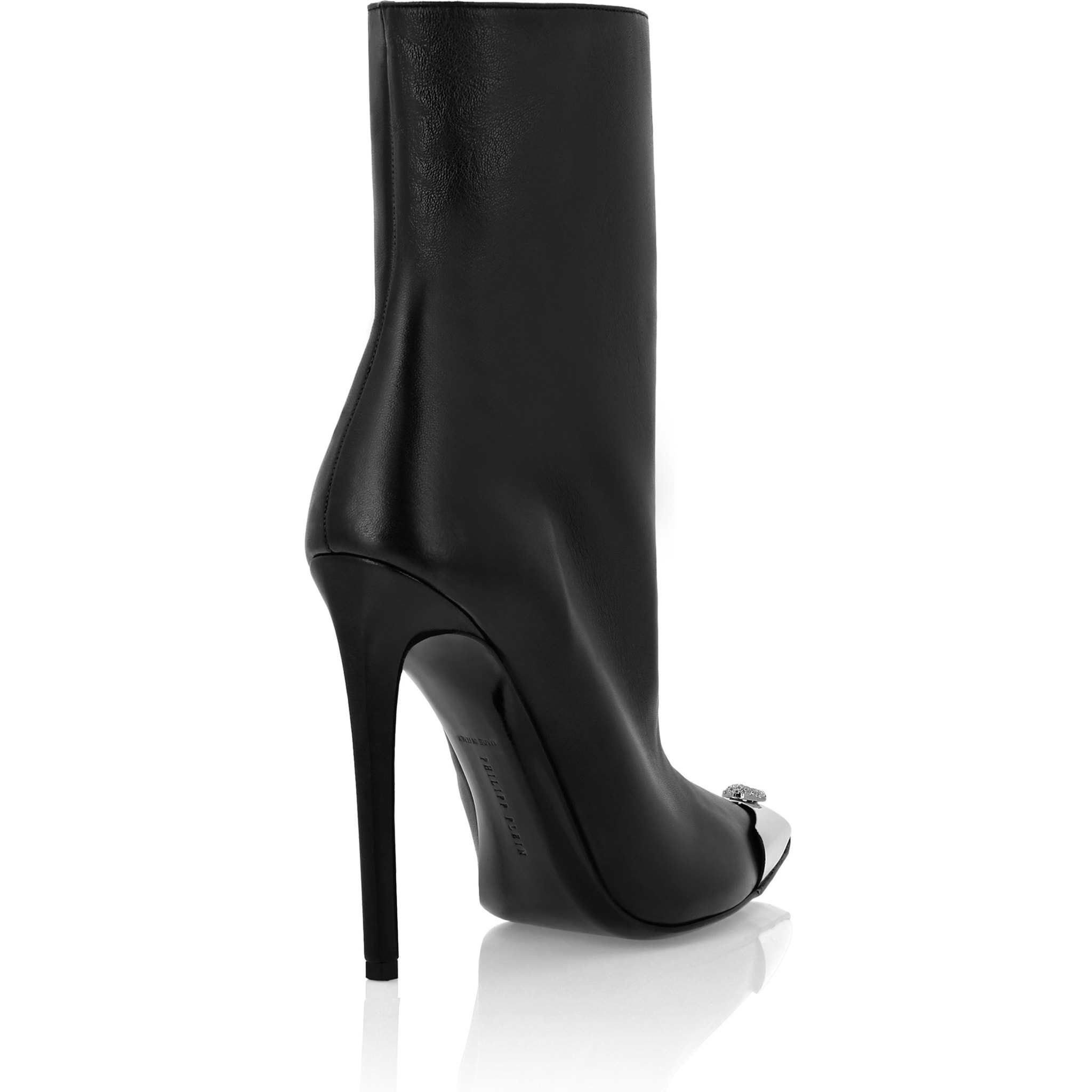 PHILIPP PLEIN Botas Tacón Medio SKULL