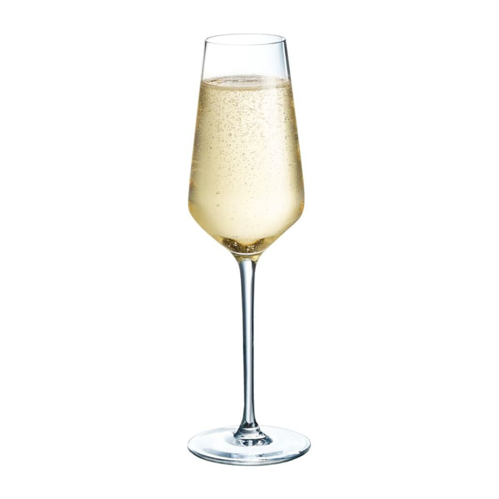 4 flute 21 cl Ultime - Cristal d'Arques