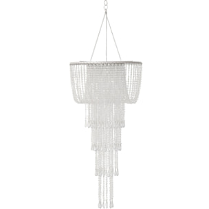 J-Line abat-jour chandelier perles - transparent - small