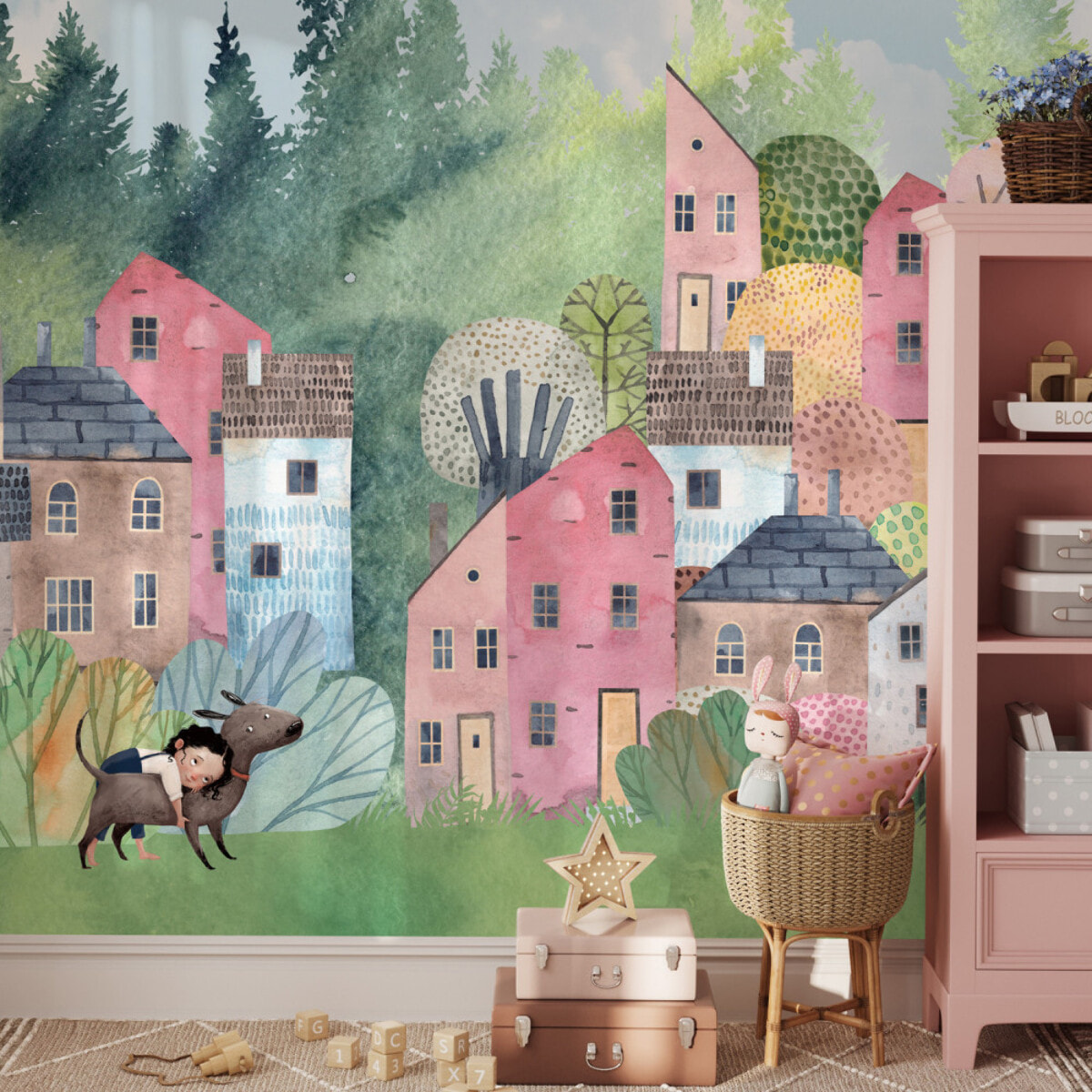 Papier peint panoramique Charlotte -