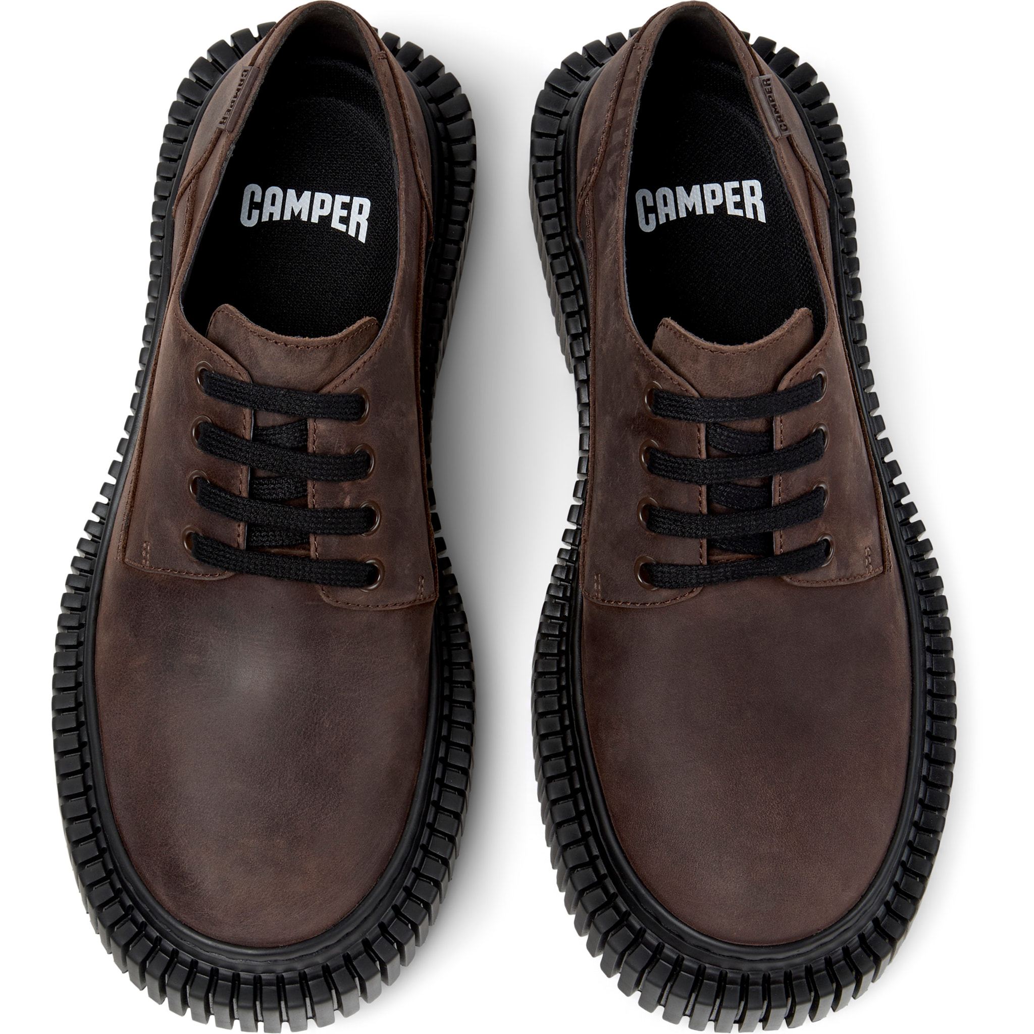 Zapatos de cordones - CAMPER Pix Berlin - Marron - Nubuck