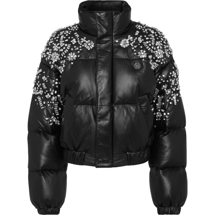 PHILIPP PLEIN Leather Jacket