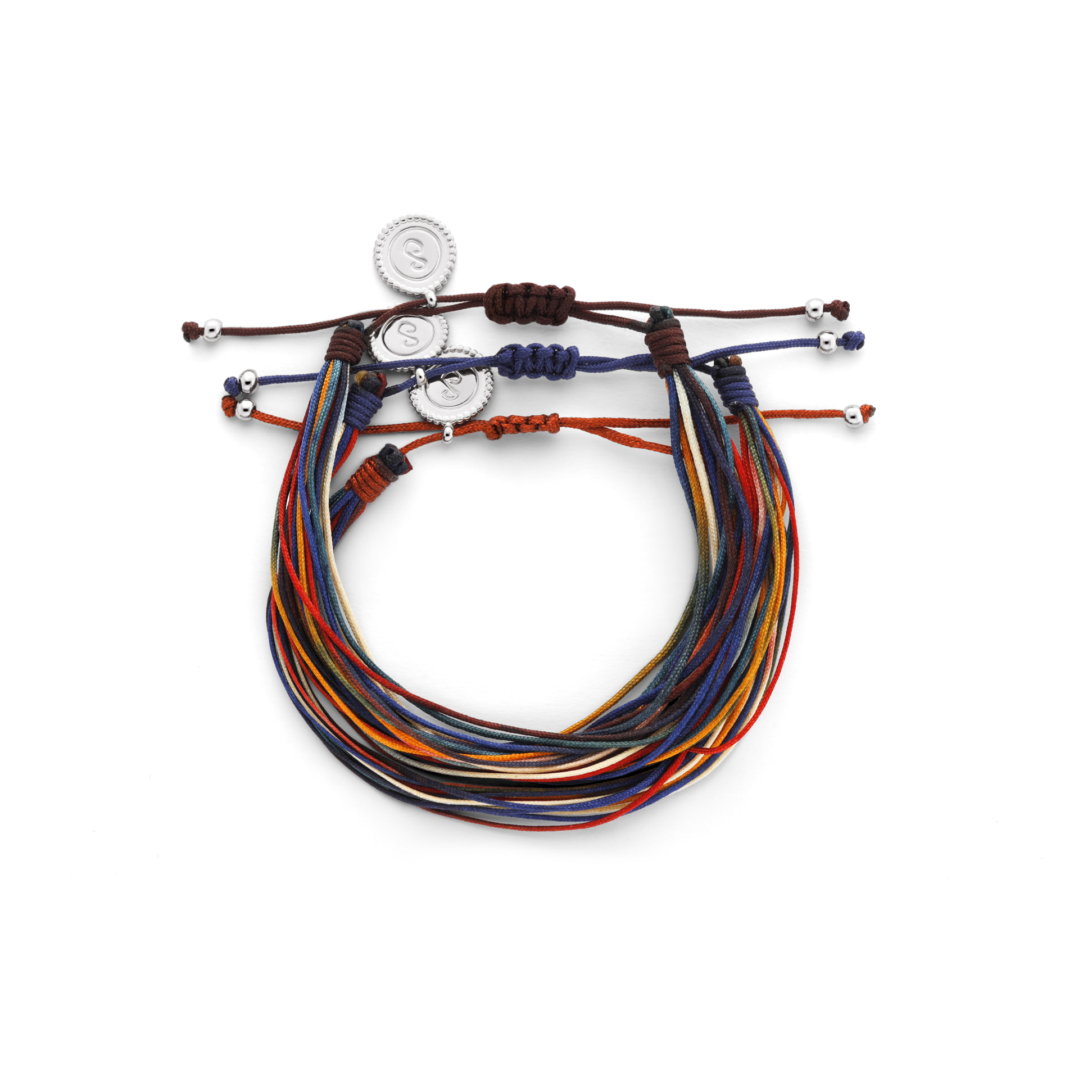 Pack 3 Pulseras Bruma Rainbow Acero