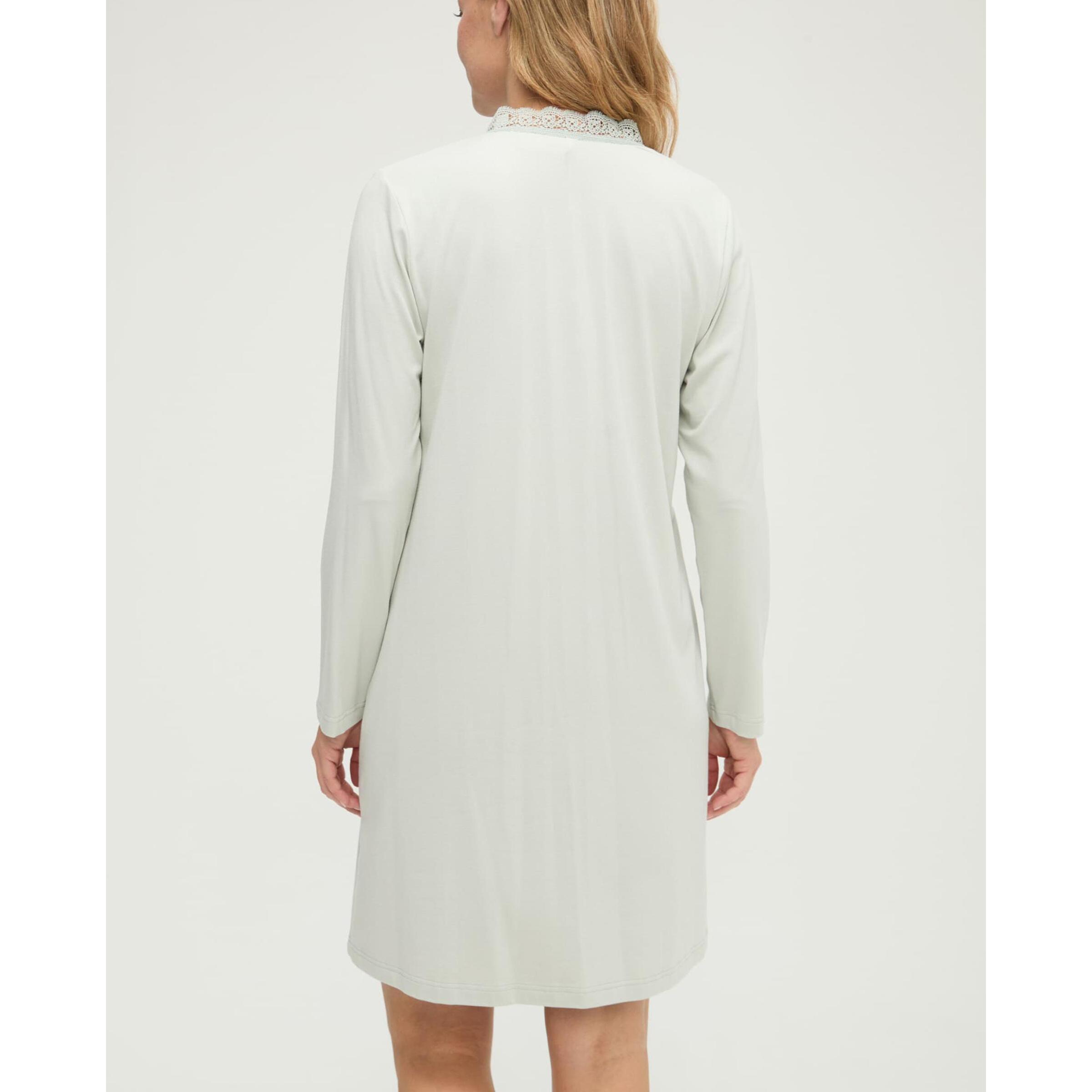 Camisón mujer de pico puntilla
