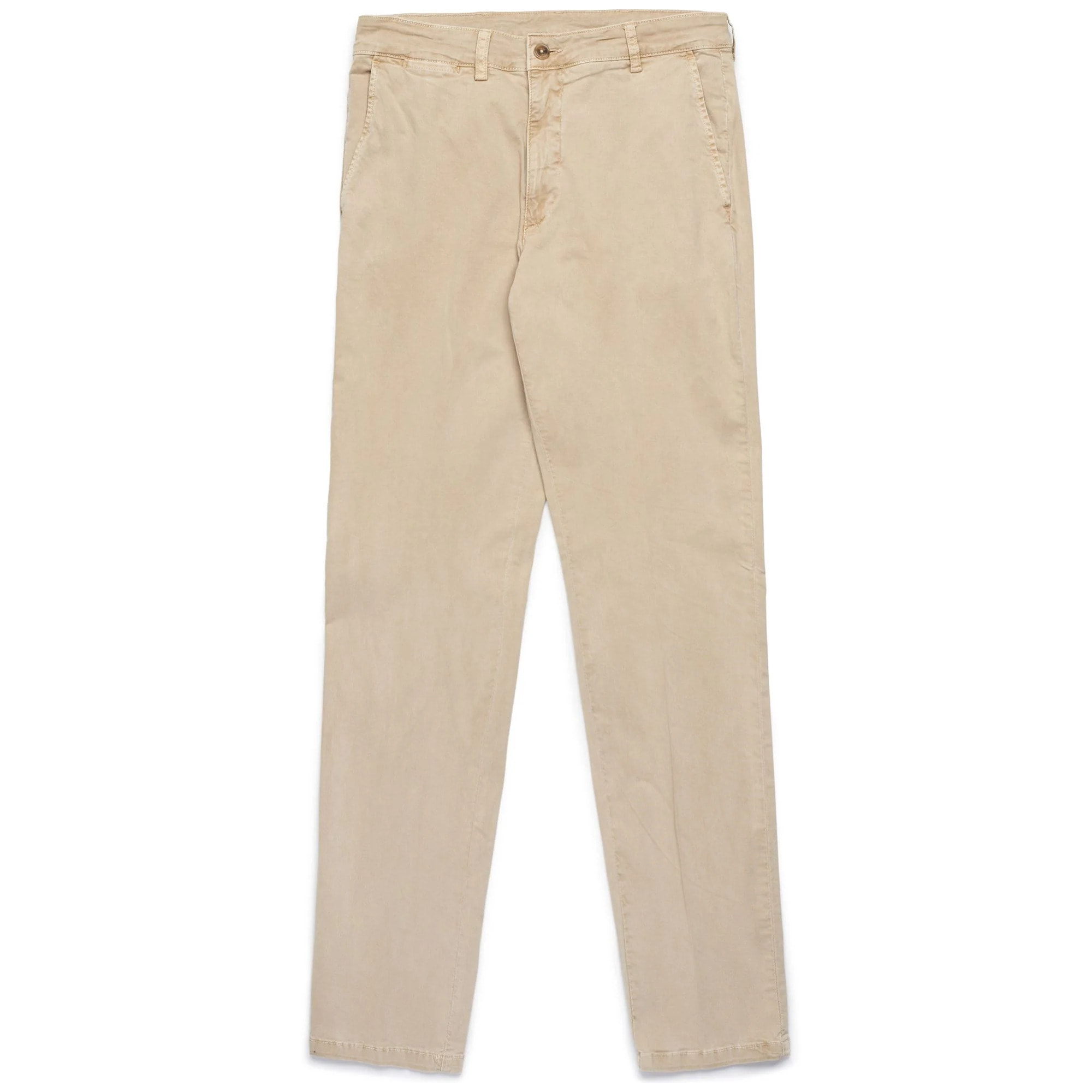 Pantaloni Robe di Kappa Uomo Werner Peached Gabardine Beige