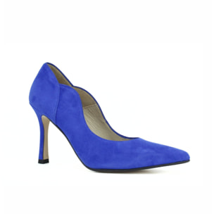 Salón ante. Tacón de 7,5 cm