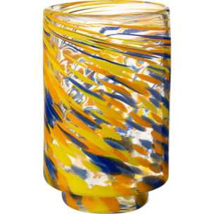 J-Line vase Arun - verre - mix - large - Ø 15 cm