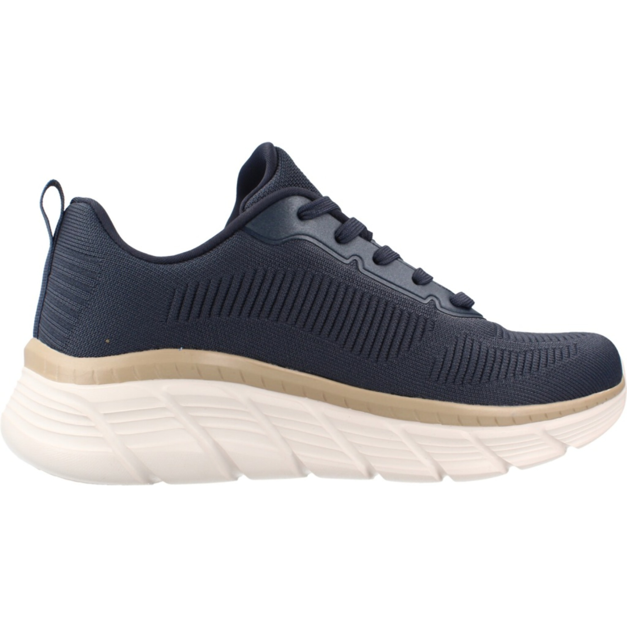 Sneakers De  Mujer Bobs B Flex Hi Flying Hi Azul