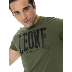 Camiseta de hombre de manga corta con logo estampado "Iconic Vintage"