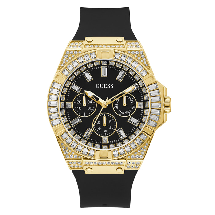 Reloj Guess GW0208G2 Hombre Analogico Cuarzo con Correa de Silicona