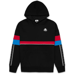 Kappa - Felpe Uomo Nero - 222 Banda Orazio
