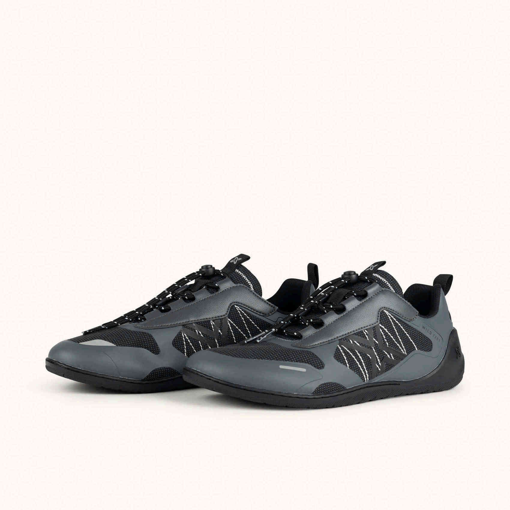 MUNICH FREESTEP 04 Zapatillas Barefoot Estilo Sport Gris y Negro