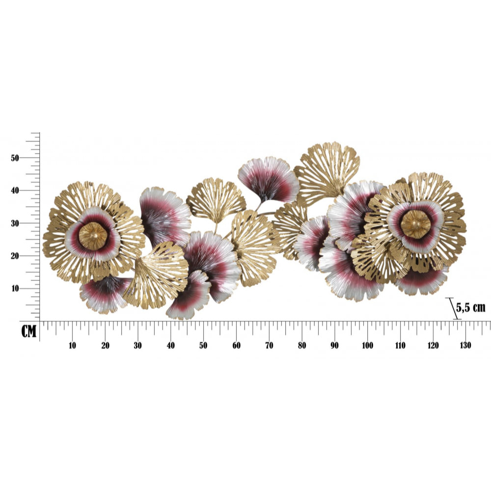 PANNELLO IN FERRO COLOR -A- CM 130X5,5X54