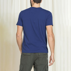 T-SHIRT VINTAGE CON STAMPE CARRERA BLUE AGE REPLICA
