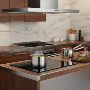 Elysée - Série de 3 casseroles 16/18/20cm inox