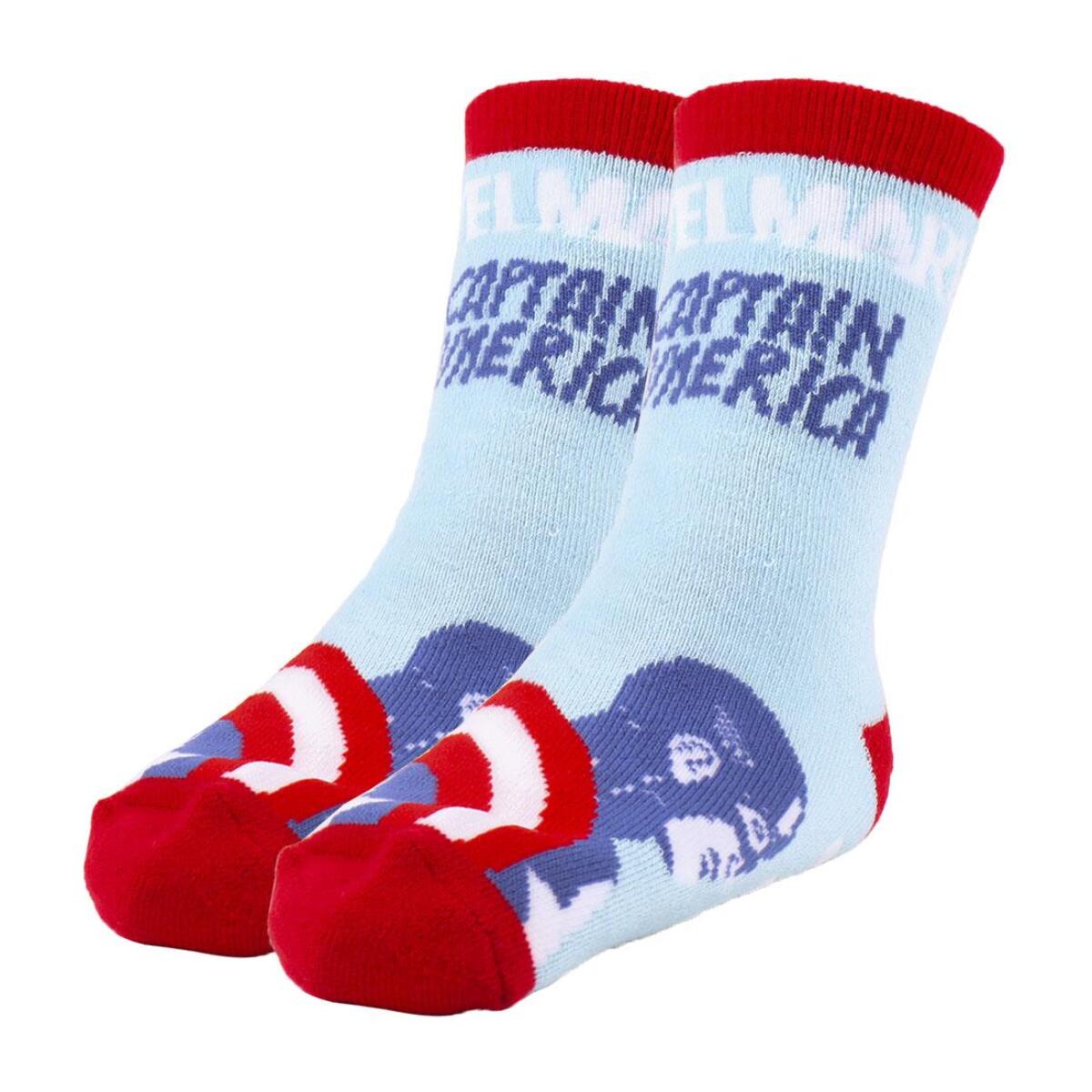 Calcetin Antideslizante Avengers - Multicolor - Talla 23-26