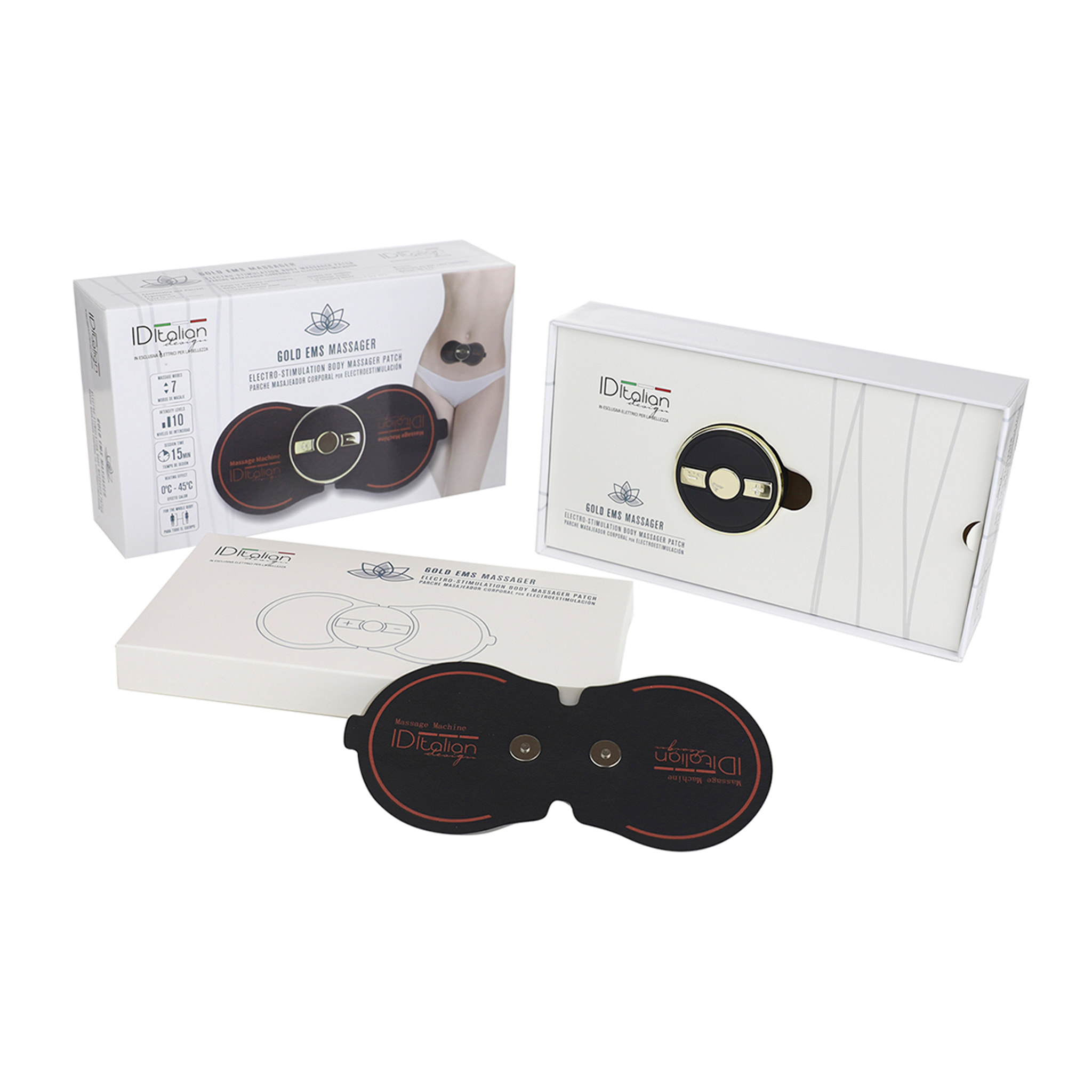 GOLD EMS MASSAGER, CEROTTO PER MASSAGGIO EMS