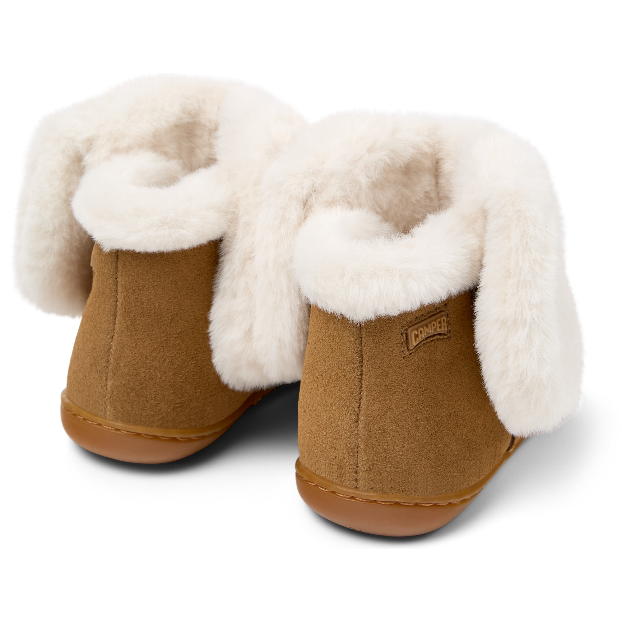 CAMPER Peu Cami Twins - Stivaletti Bambino Marrone