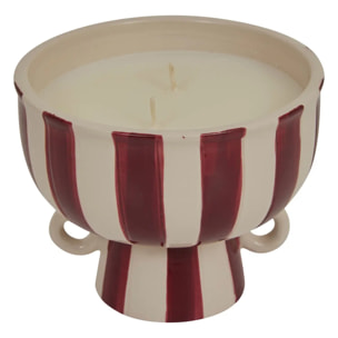 Bougie parfumée Chéri 310g pot céramique assorti