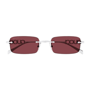 Gafas de Sol Gucci GG1808S-004 de Metal Hombre 52 mm