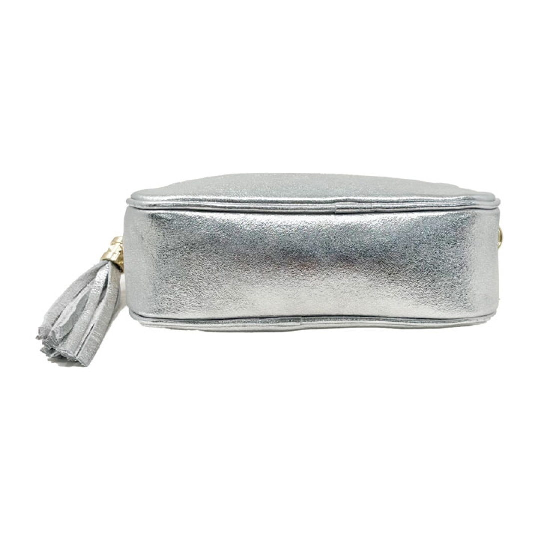 Chicca Borse Tracollina Clutch  Argento