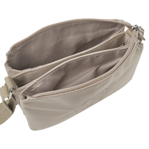 Bolso Bandolera Mujer Sint/Pu Lois Pyramid Beige
