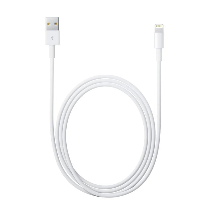 APPLE MD819ZM/A Blanco / Cable USB-A (M) a Lightning (M) 2m