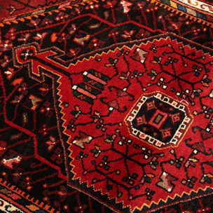 Tapis d'orient au motif oriental, noué à la main, DEJOZA