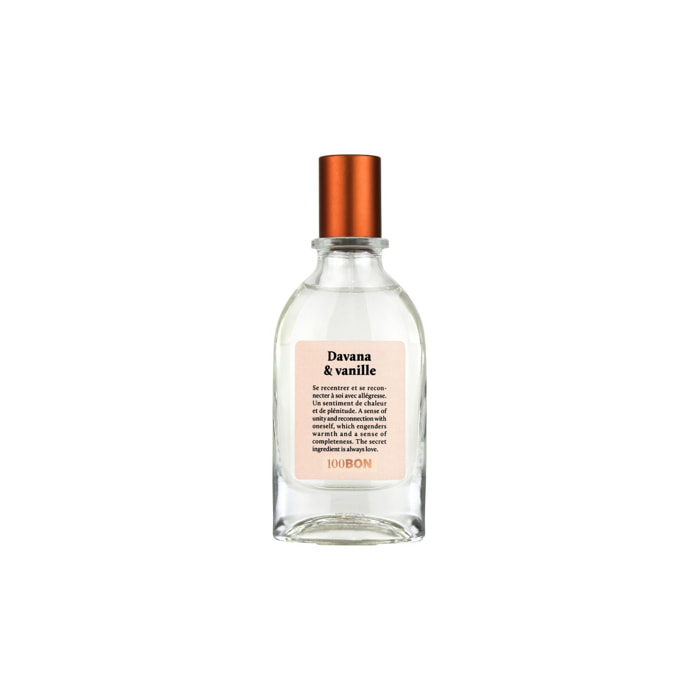 Davana et Vanille - Eau de Cologne 50 ml