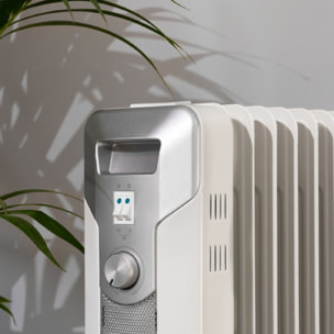 Cecotec Radiateur Bain d'Huile ReadyWarm 9000 Space. 9 éléments, 2000 W et 3 niv