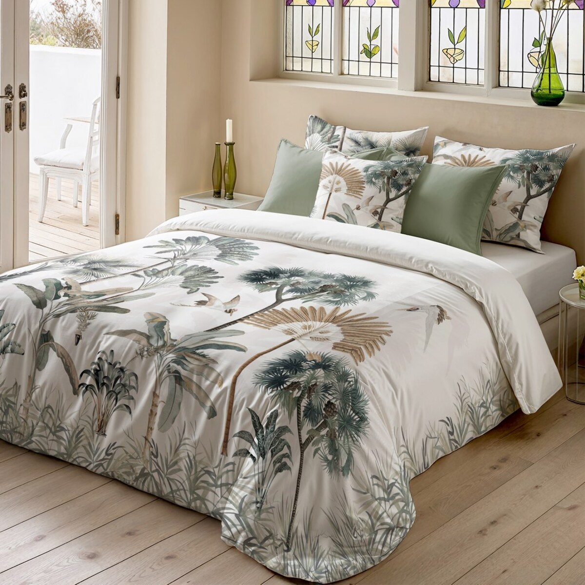 Funda nórdica masaki blanco