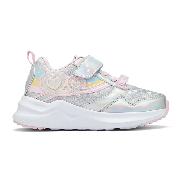 Zapatillas De Luces De Niña Con Cordones Elásticos