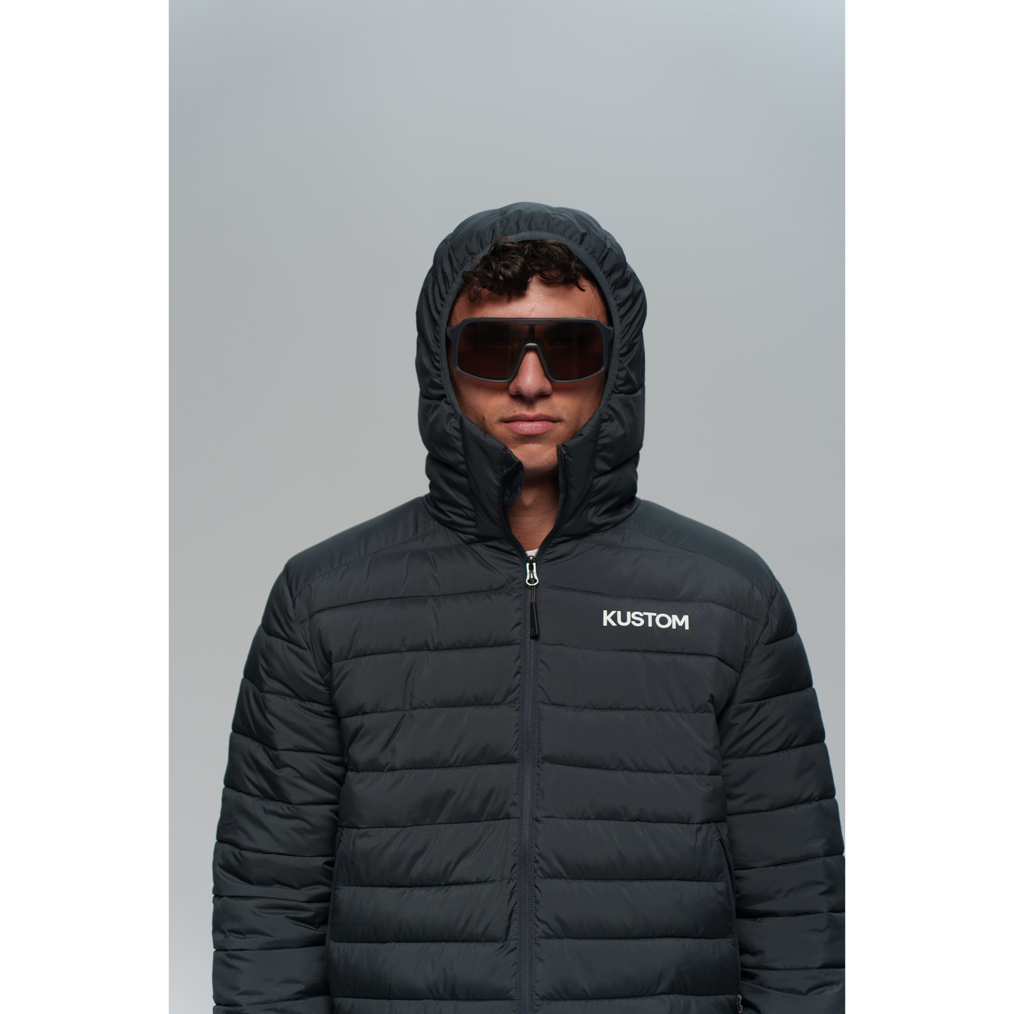 Chaqueta ligera para hombre KUSTOM SOLARA Light - Verde oscuro
