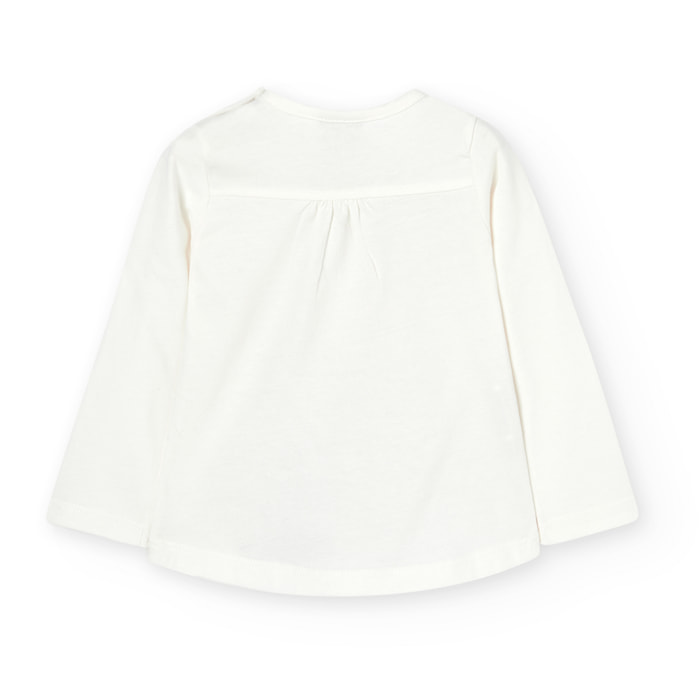 Camiseta punto de bebé niña -BCI