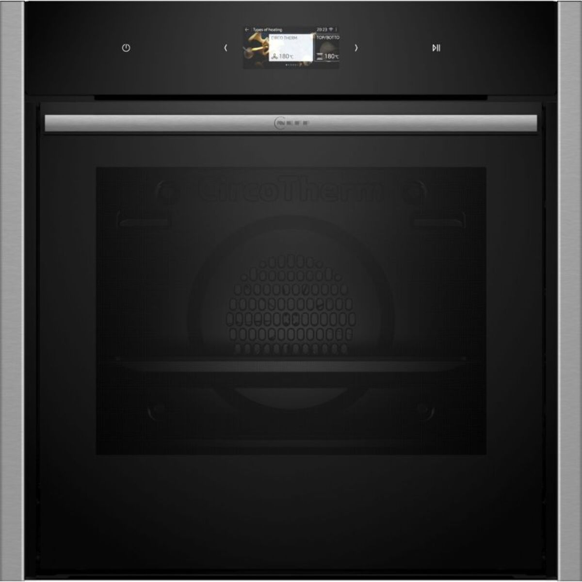 Four encastrable NEFF B64CS71N0 - Pyrolyse - Hydrolyse - Chaleur pulsée - Porte froide - N90 Slide&Hide