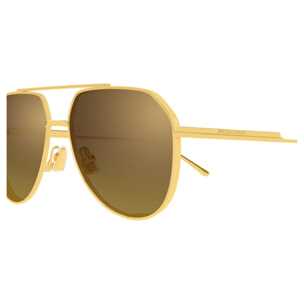 Gafas de Sol Bottega Veneta BV1465S-004 de Metal Unisex 60 mm