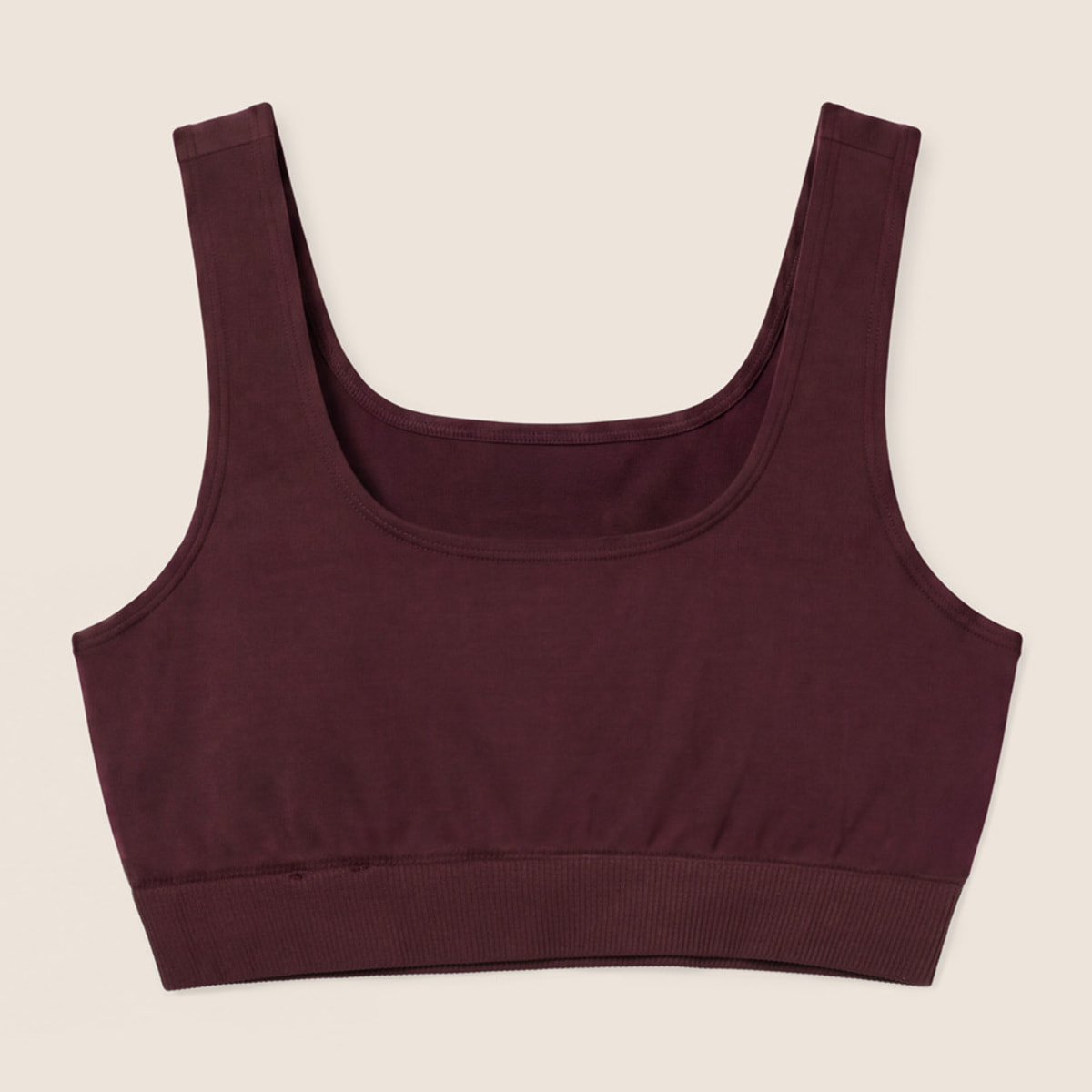 Top Sportivo Seamless con Fascia Sottoseno in costina