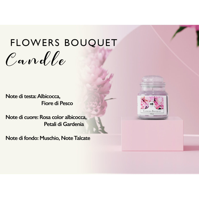 CANDELA MB HOME BASIC-FLOWERS BOUQUET 100GSM